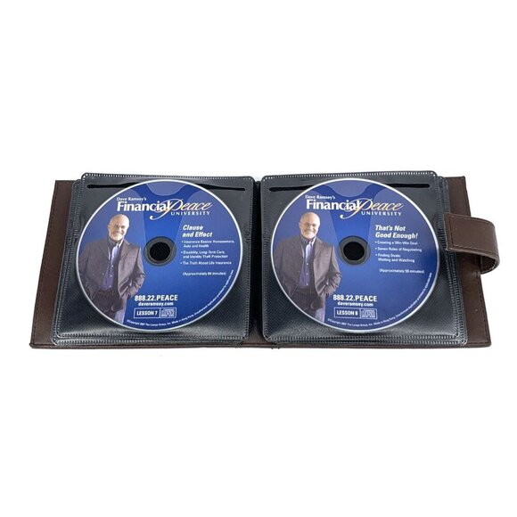 Dave Ramsey's Financial Peace University Audio CD Set 1-13 and 2 Bonus in Case - Picture 1 of 4